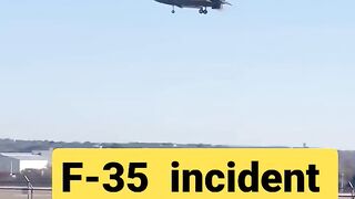 F-35 fighter jet crash unbelievable video