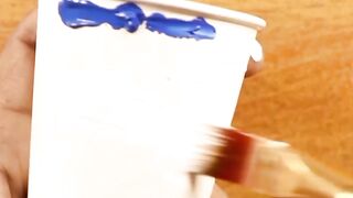 Painting on paper cup