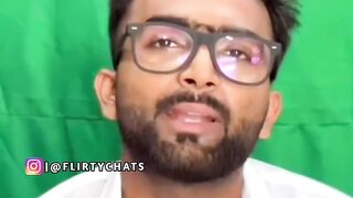 Funny Patient with Glasses
