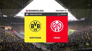 Borussia Dortmund - Mainz 05  3:1 | 30. 03. 2025 | Bundesliga