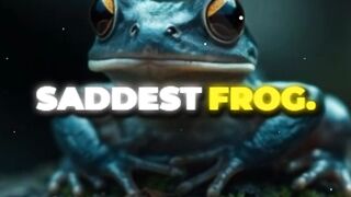 ???? The Frog That Looks Sadder Than Your Monday Mornings! #shorts