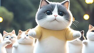 Funny cat dance short