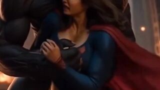 Super Girl Vs Moster Hot story