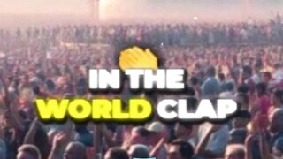 What If 8 Billion People Clap Together？