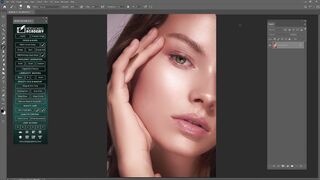 High End Professional Retouch - Beauty Retouch Panel ( Photoshop )