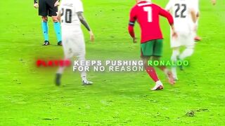 Never provoke Ronaldo ???????? #. 2025