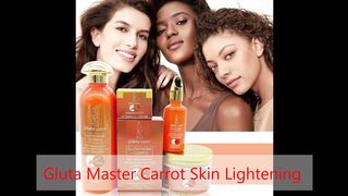 Gluta Master Carrot Skin Lightening & Brightening Set: Unveil Your Skin’s Natural Radiance