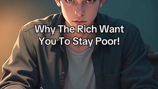 This Entire System is built to keep you Poor and a rich ones make richer