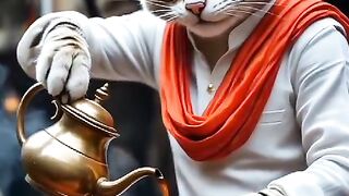 #THE CAT TEA STALL