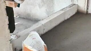 Proses pembuatan kolam, dinding bata hebel dilapisi terpal untuk segmen pembenihan lele