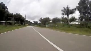 24 jam dengan kano untuk mencapai langu viral ‼️