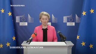 EU chief Ursula von der Leyen slams Trump's tariffs.