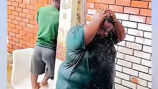 Teking shower funny moments