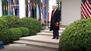 About 4 in 10 US adults approve how Trump’s managing the government, poll shows.