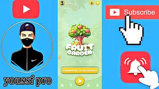 ربح المال من الانترنت 2025 شرح تطبيق Fruit Garden لربح 5 دولار يوميا