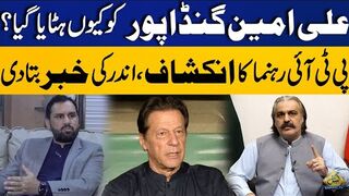 Why Ali Amin Gandapur Removed By Imran Khan
