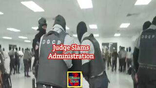 Judge slams the Trump administration over deportation flights