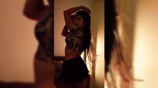Indian Girl Akriti Negi Dance