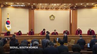 South Korea's president Yoon Suk Yeol removed from office, AP explains.