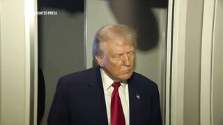 Trump likens U.S. economy to 'sick' patient who went through operation.