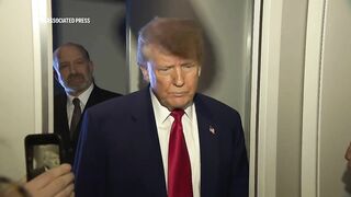 Trump on firing national security officials- 'People that we don’t like'.
