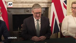 Keir Starmer says UK will keep 'cool head' after Trump's tariff announcement.