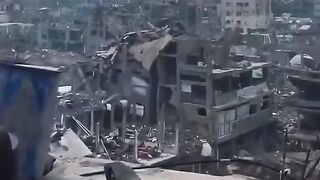 قصف غزه