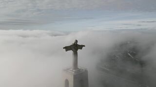 Jesus' Statue in the City