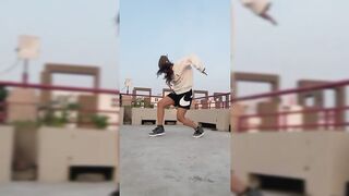 Indian Girl Anasua Choudhary Dance