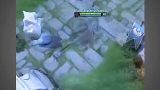 Tinker failed TP on Ember???? #DotaWTF #Dota2 #WTFMoments