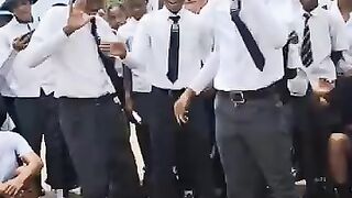 Great Amapiano Dance moves by students