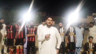 پہلا آل فوجی مہران شہید ٹورنامنٹ کا فائنل میچ شائقین کی بڑی تعداد موجود