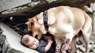 dog in gaza