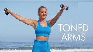 Toned Arms in 14 Days (Fat Burn Barre) _ 8 Minute Home Workout