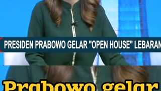Prabowo gelar open house