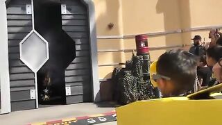 Funny Big Human Robot
