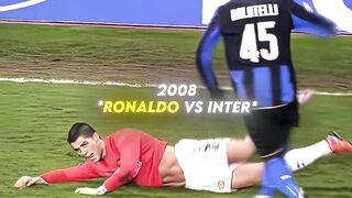 RONALDO'S AGGRESSIVE GOAL