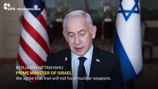 Netanyahu says he discussed Iran, Gaza, Turkey and tariffs with Trump.