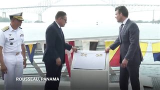 Pete Hegseth says 'China will not weaponize' the Panama Canal.