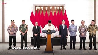 Indonesia offers to shelter Palestinians from Gaza.