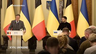 Zelenskyy says two Chinese men were caught fighting with Russia.