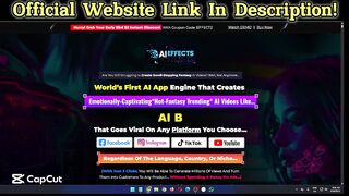 AIEffects Video Creator Review - Fantasy Trading AI Videos Creator