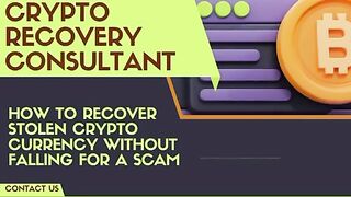 Recovered $7,300 from a Fraudulent Online Certification Program: CRYPTO RECOVERY CONSULTANT