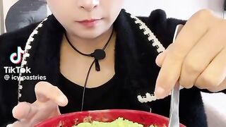 Ice eating
