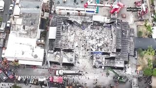 Roof collapse at Dominican club kills at least 184 as officials scramble to identify victims.