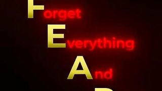 Fear is the end of life