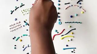 Very interesting Squeegee Painting