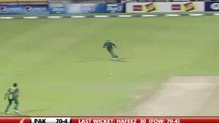 PCB Archive - Shahid Afridi Makes an Impactful Contribution - 2nd ODI - PAK vs SA 2010 Series