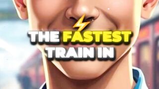 ???? Which is the slowest train in India ????????#shorts #sciencefacts