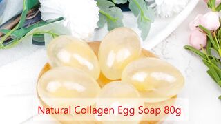 Natural Collagen Egg Soap 80g Wholesale: Hydrate, Cleanse, and Rejuvenate Skin